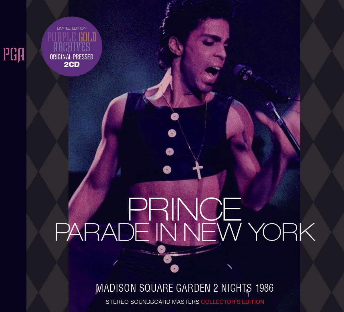 Prince Parade In New York Madison Square Garden 2 Nights 1986 Soundboard 2CD