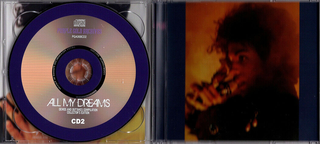 Prince All My Dreams Demos And Outtakes Compilation 2CD PURPLE GOLD ARCHIVES
