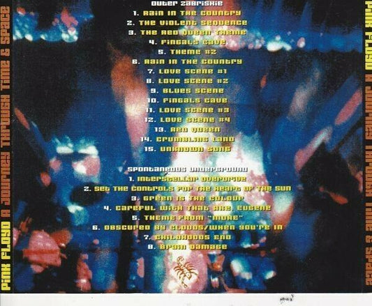 Pink Floyd A Journey Through Time & Space CD 2 Discs 23 Tracks Scorpio Label F/S