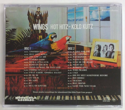 Wings Hot Hitz - Kold Kutz 2CD PAUL McCARTNEY Moonchild Records