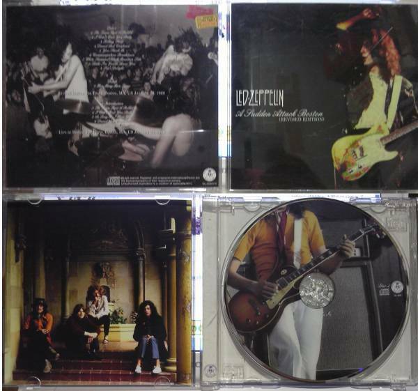 Led Zeppelin A Sudden Attack Boston Revised Edition 1969 2CD
