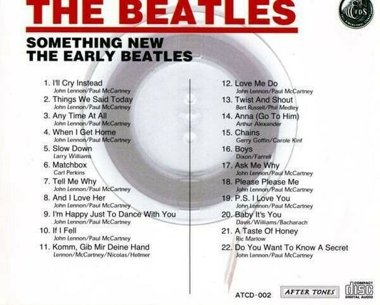 The Beatles Something New & The Early Beatles CD 1 Disc 22 Tracks F/S