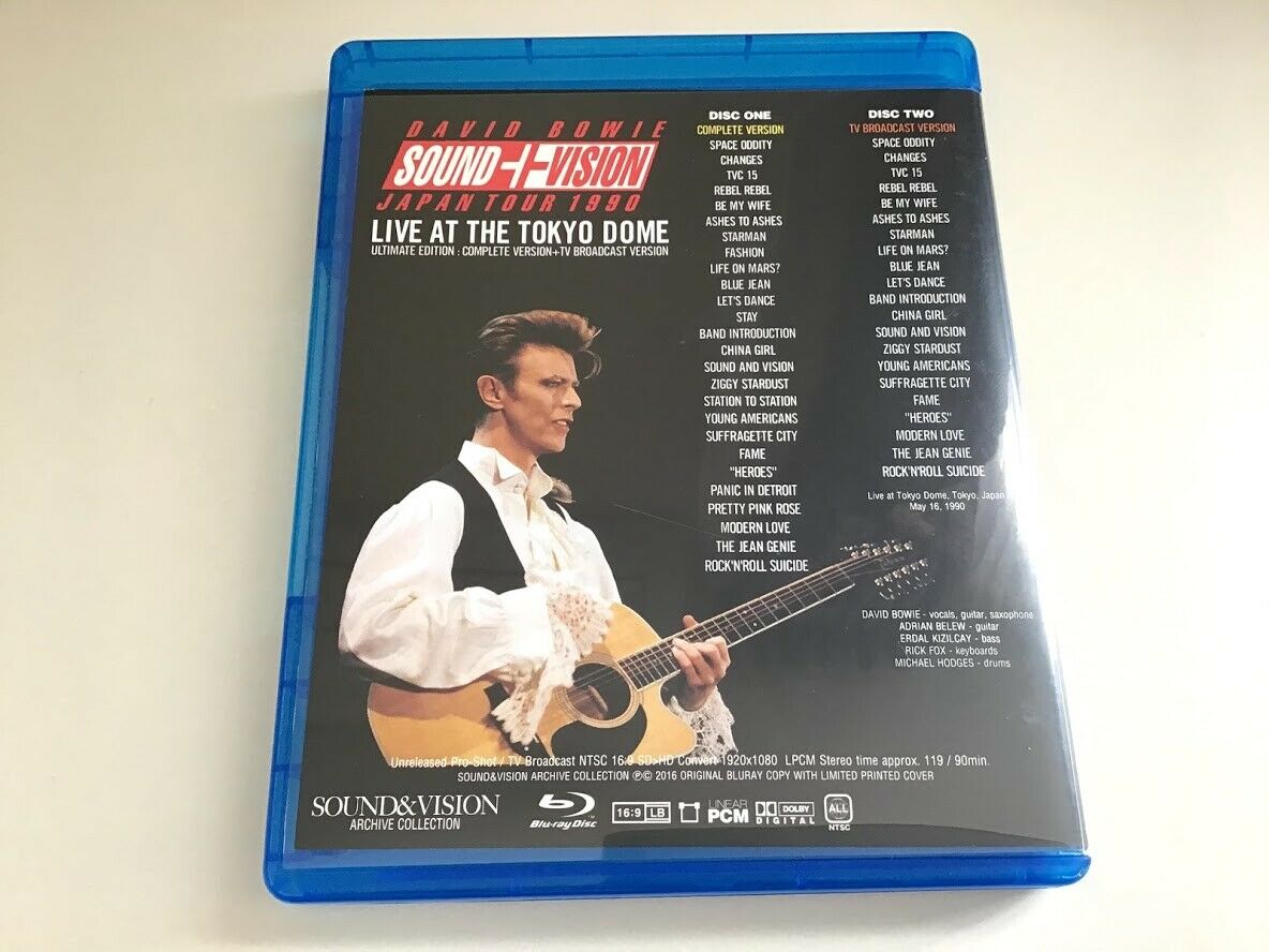 David Bowie Memorial Program Live Performances 9 Titles 11 Blu-Ray discs set