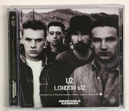 U2 / London 612 Joshua Tree Tour 1987 2CD Moonchild Records