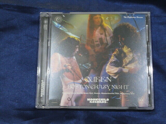 Queen Boston Crazy Night 1976 Definitive Version 2CD Moonchild Records