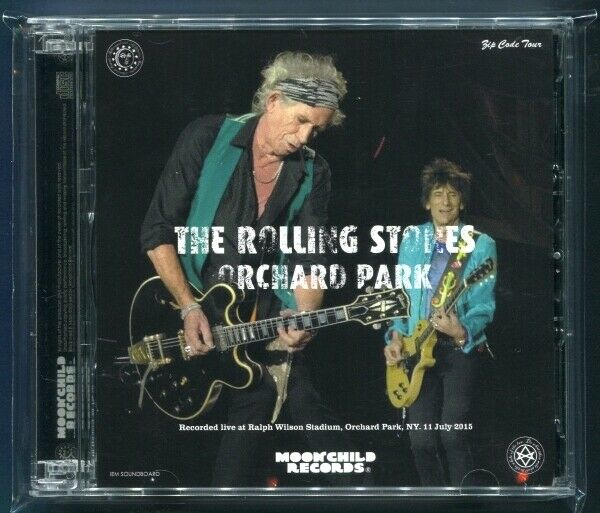 The Rolling Stones Orchard Park 2015 Soundboard 2CD Moonchild