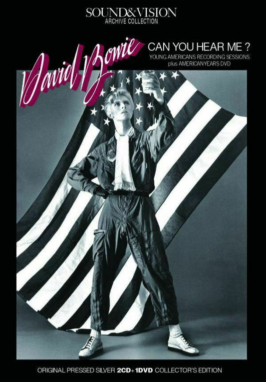 David Bowie Can You Hear Me? 1974-1975 YOUNG AMERICANS RECORDING SESSIONS plus AMERICAN YEARS DVD (2CD+1DVD)