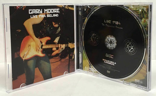 Gary Moore Live 1984 DVD 1 Disc 12 Tracks Moonchild Records Moonchild F/S