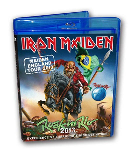 Iron Maiden Rock In Rio Brazil Maiden England Tour 2013 Blu-ray 1BDR