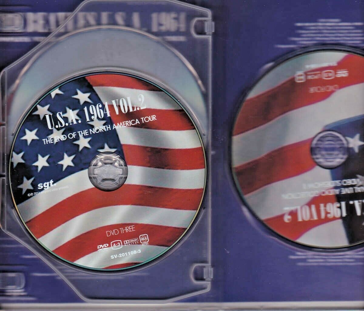 The Beatles / U.S.A 1964 Vol. 1 & 2 Set San Francisco Hollywood New York (8DVD)
