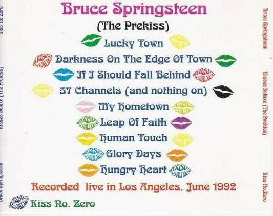Bruce Springsteen Kisses Deluxe The Prekiss 1992 CD 1 Disc 9 Tracks Music Rock