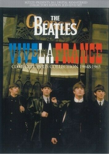 The Beatles Vive La France 1964 1965 2CD 1DVD Set SGT Label Music Pops Rock F/S