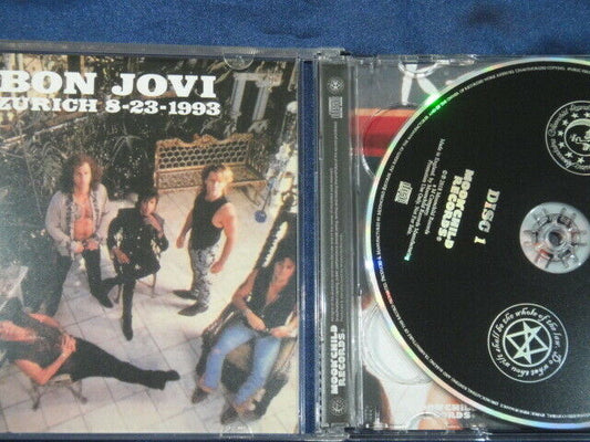 Bon Jovi Zurich 1993 2CD Moonchild Records