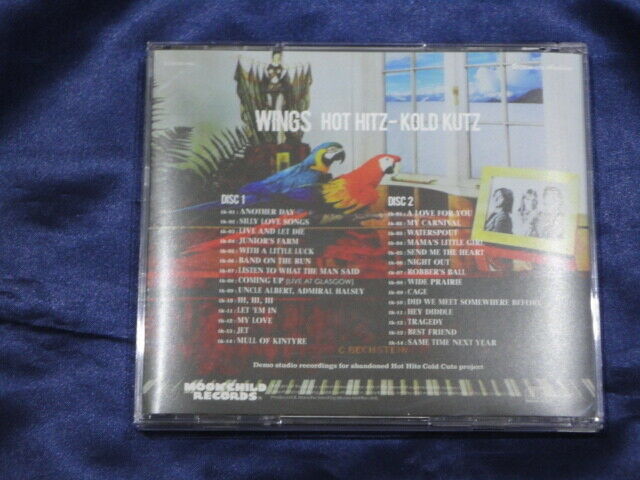 Wings Hot Hitz - Kold Kutz 2CD PAUL McCARTNEY Moonchild Records