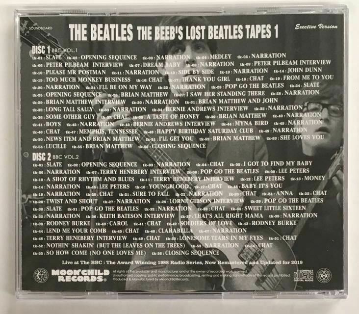 The Beatles The Beeb's Lost Beatles Tapes 8 CD Set Moonchild Soundboard