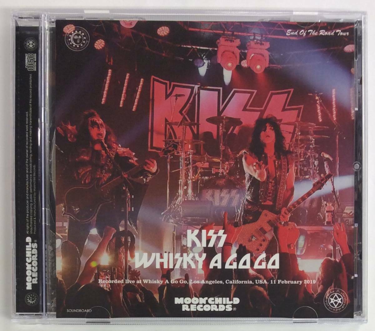 Kiss Whisky A Go Go 2019 Soundboard 1CD 14 Tracks Moonchild Records
