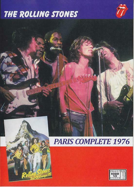 The Rolling Stones Paris Complete 1976 1DVD 21 Tracks
