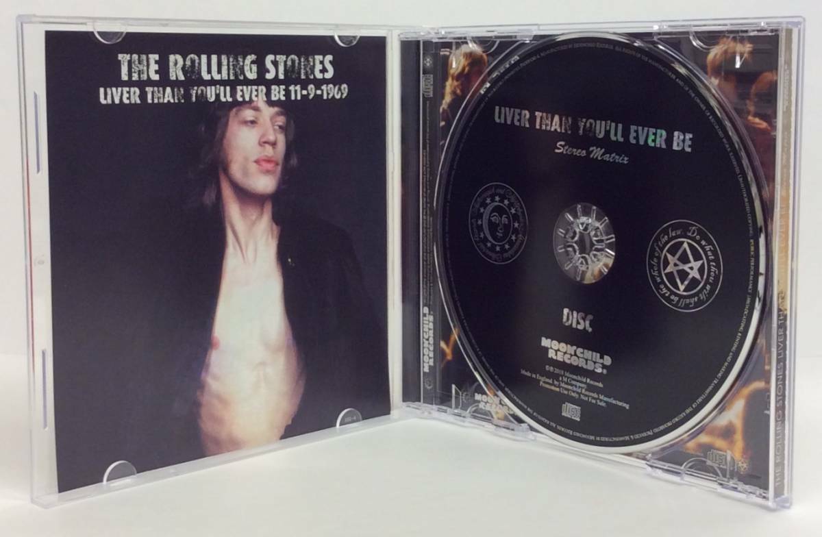 The Rolling Stones Liver Than You'll Ever Be 1969 CD Soundboard Moonchild