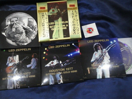 Led Zeppelin Sitting On A Gold Mine 1977 9CD Box Empress Valley