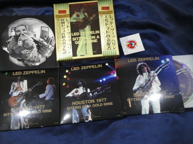 Led Zeppelin Sitting On A Gold Mine 1977 9CD Box Empress Valley