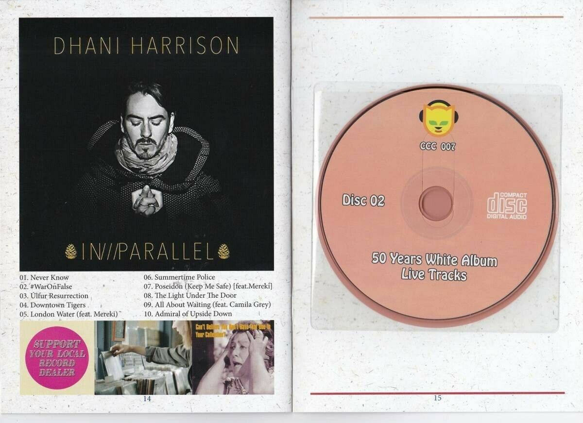 The Beatles 50 Years The White Album Copy Cat Chronicle 2CD