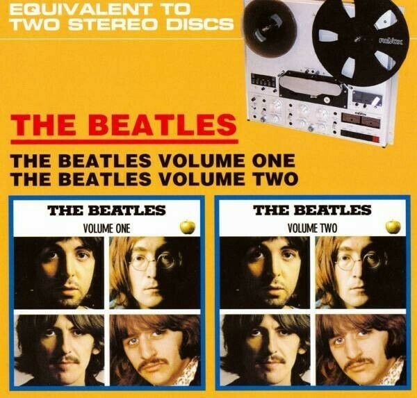 The Beatles Volume One & Volume Two White Album 2CD Stereo