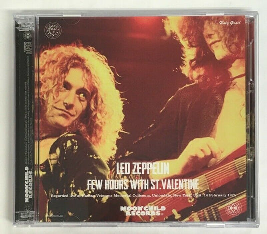 Led Zeppelin Few Hours With St. Valentine 3CD 1975 Soundboard Moonchild