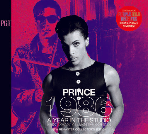 PRINCE 1986 A Year In The Studio First Season Second Season 4CD Set