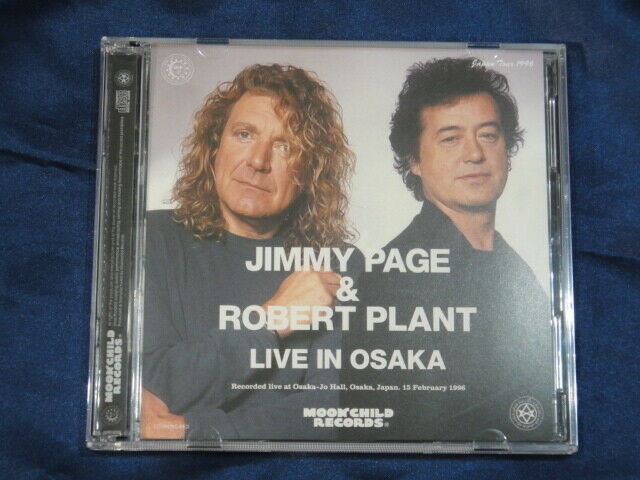 Jimmy Page & Robert Plant Live In Osaka Castle Hall 2CD Moonchild Soundboard