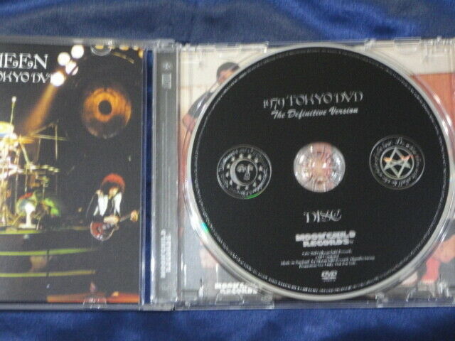 Queen 1979 Tokyo DVD The Definitive Version 1CD Moonchild Records