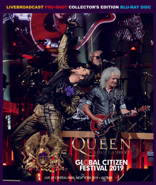 Queen + Adam Lambert / Global Citizen Festival 2019 Blu-ray 1BDR