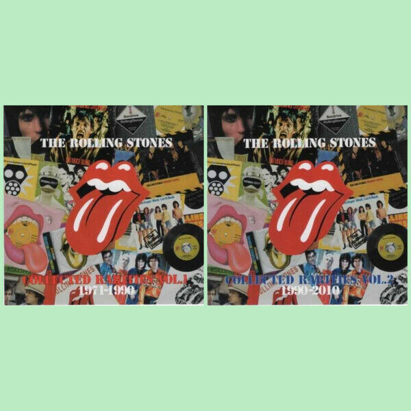 The Rolling Stones / Collected Rarities Vol.1 + Vol.2 Set 1971-1990 1990-2010 4CD