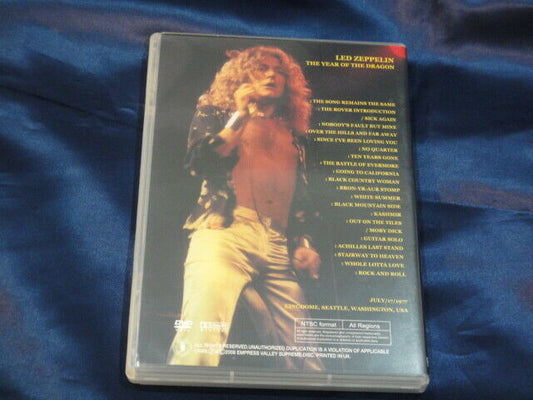 Led Zeppelin The Year Of The Dragon 1DVD 22 Tracks Empress Valley