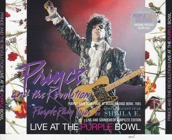 PRINCE and The Revolution / LIVE AT THE PURPLE BOWL 1985 Soundcheck 3CD COMPLETE EDITION