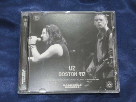 U2 / Boston 917 Joshua Tree Tour 1987 2CD Soundboard Moonchild Records