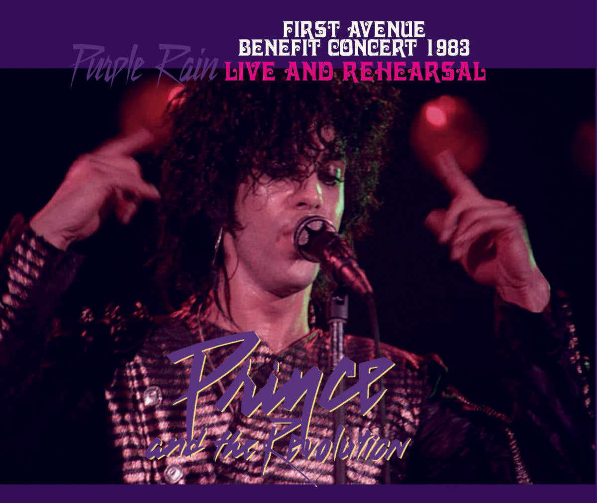 Prince And The Revolution Purple Rain Live And Rehearsal New Remaster 2CD 1DVD