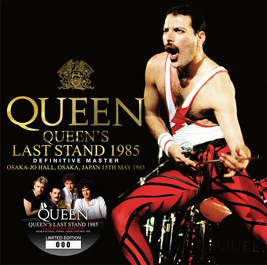 Queen's Last Stand 1985 Definitive Master Osaka Castle Hall CD 2 Discs Set