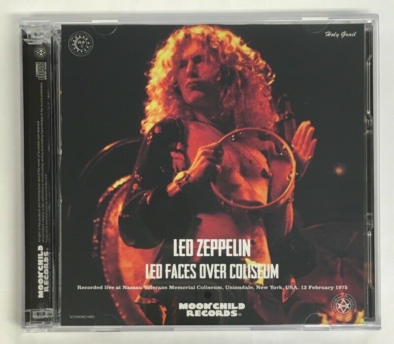 Led Zeppelin Led Faces Over Coliseum 1975 3CD Moonchild Soundboard