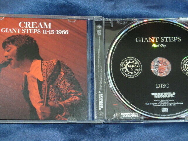 Cream Giant Steps November 15 1966 CD 7 Tracks Moonchild
