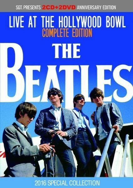 The Beatles Live At The Hollywood Bowl Complete Edition 2CD 2DVD Set Music