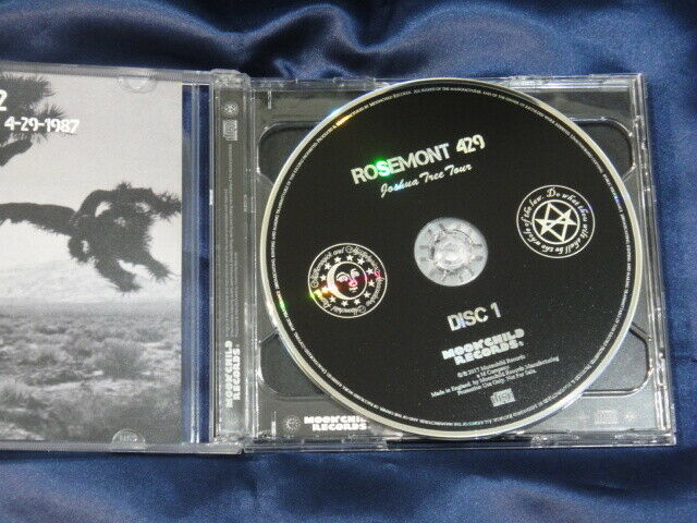 U2 / Rosemont 429 Joshua Tree Tour 1987 2CD Moonchild Records