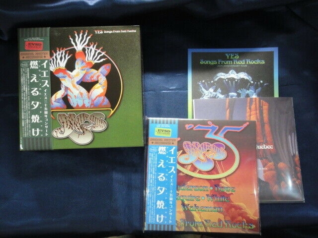 Yes / Songs From Red Rocks 4CD Box Empress Valley