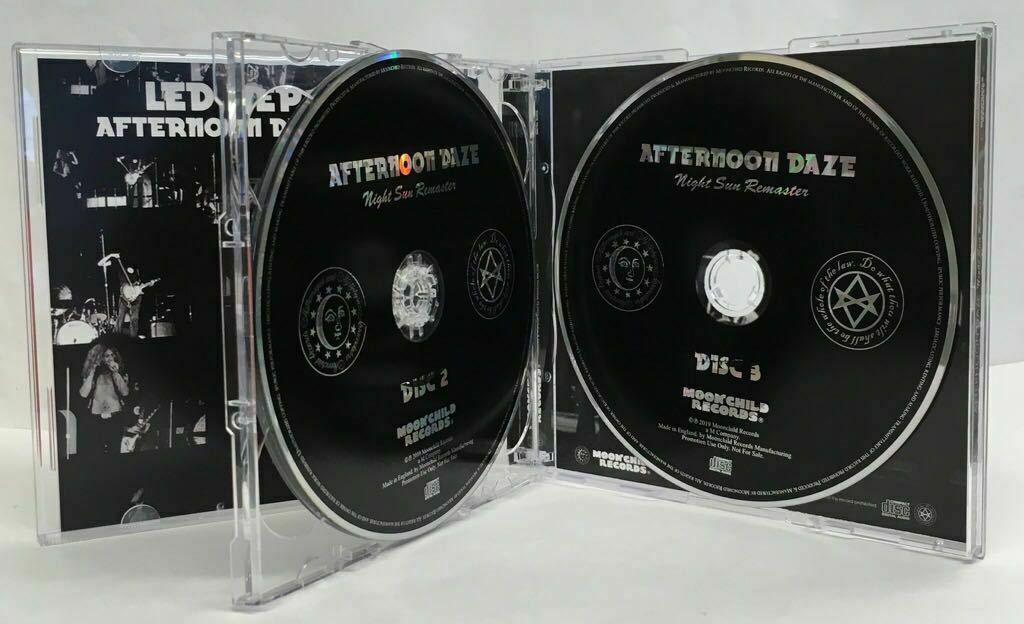 Led Zeppelin Afternoon Daze September 24 1971 3CD Moonchild