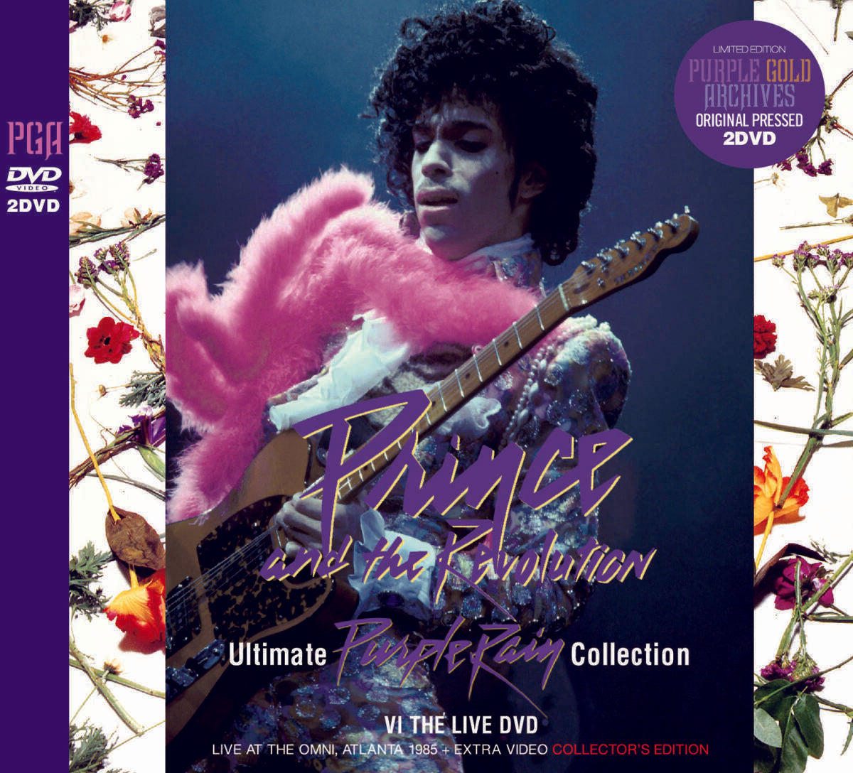 Prince Purple Rain Ultimate Collection VI 2DVD Live 1985 Extra Video
