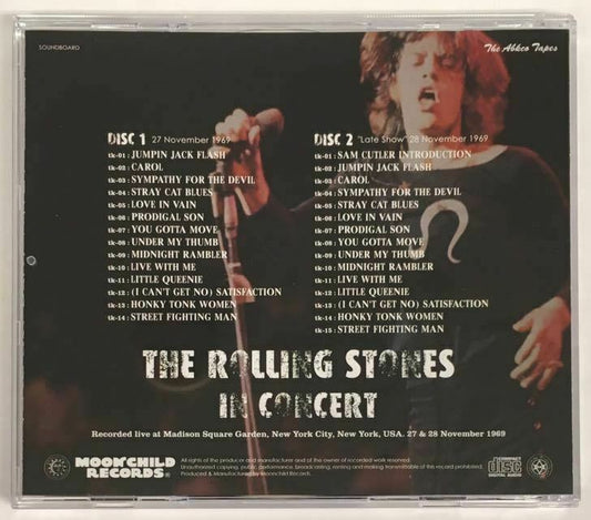The Rolling Stones In Concert 1969 2CD Soundboard Moonchild