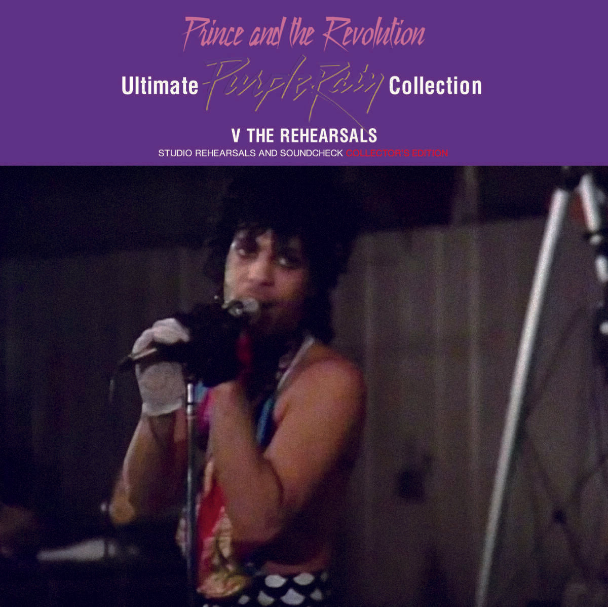 Prince Purple Rain Ultimate Collection V 2CD Studio Rehearsals Soundcheck 1984