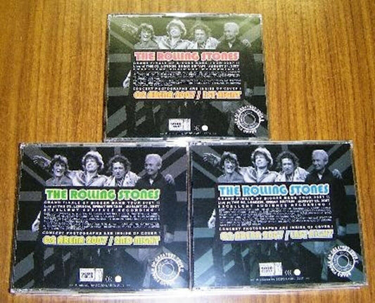 The Rolling Stones O2 Arena London Great Britain August 2007 6CD Set of 3