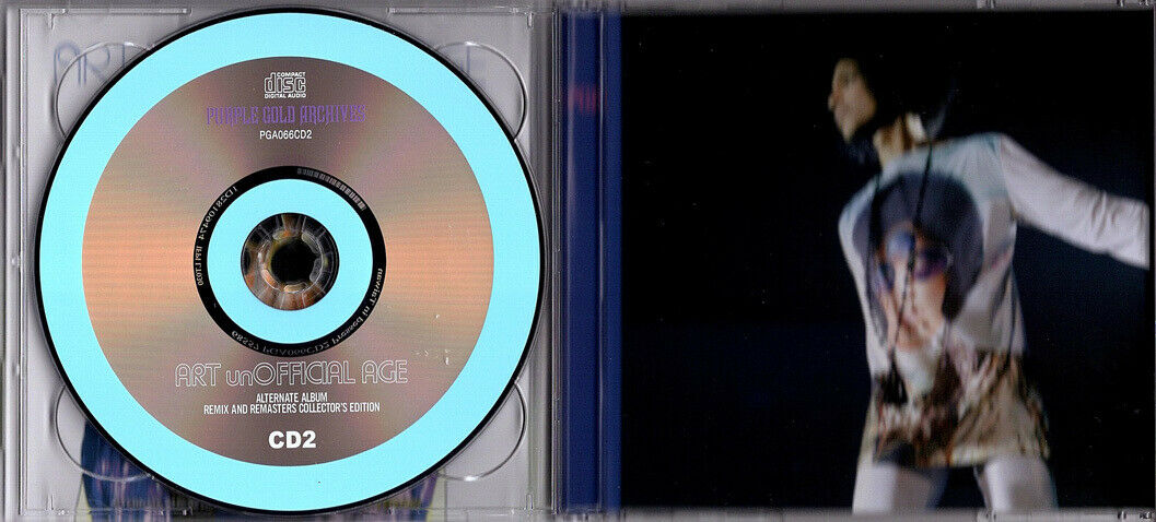 Prince Art Unofficial Age Alternate Album Remix And Remasters 2CD PGA