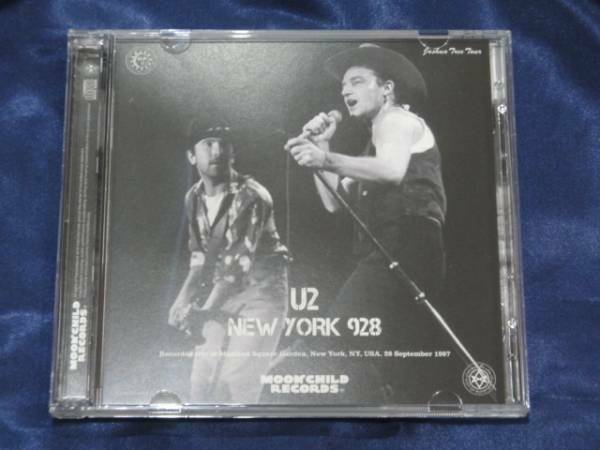 U2 / New York 928 Joshua Tree Tour 1987 2CD Moonchild Records