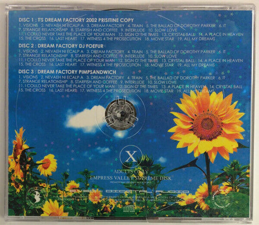 Prince Dream Factory 3 Edition Set 3CD 56 Tracks Empress Valley Hologram Case